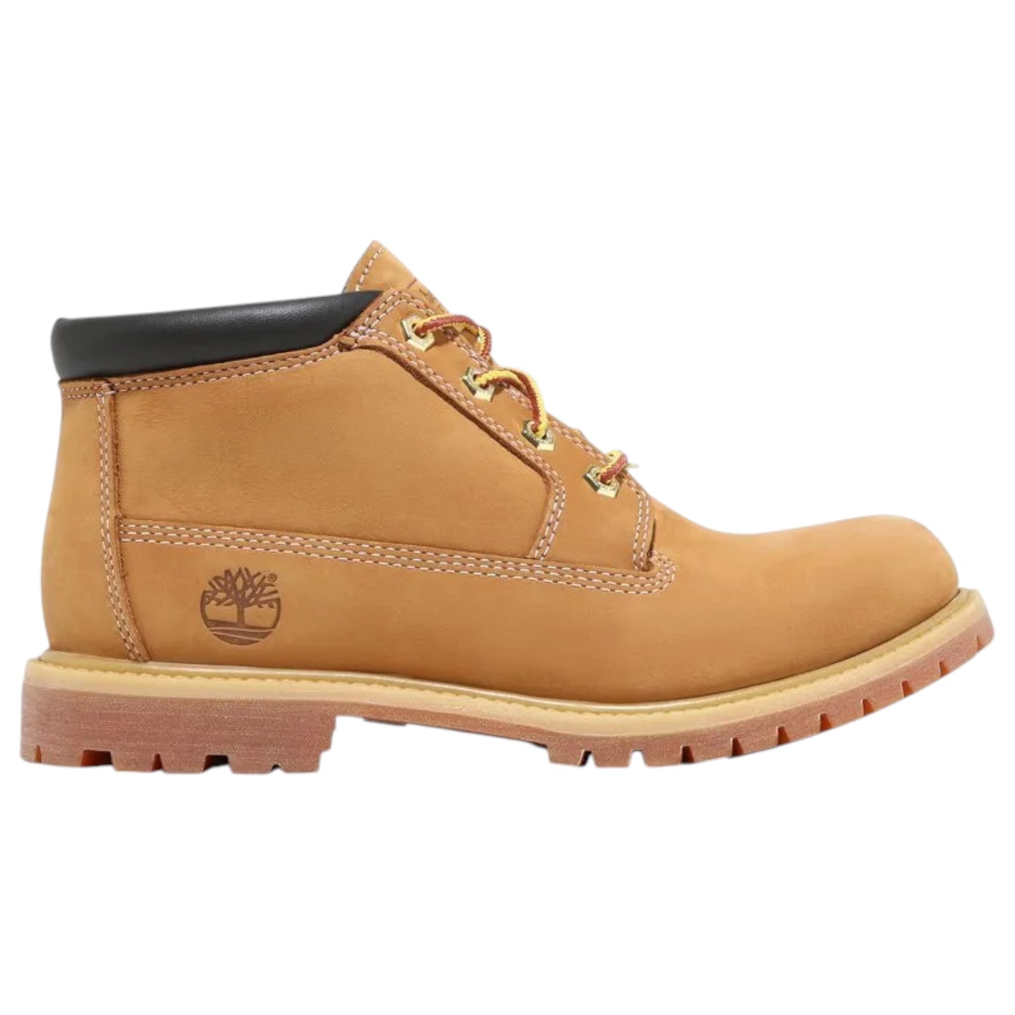 Womens Timberland Nellie Chukka Double Wide Boots Wheat Nubuck