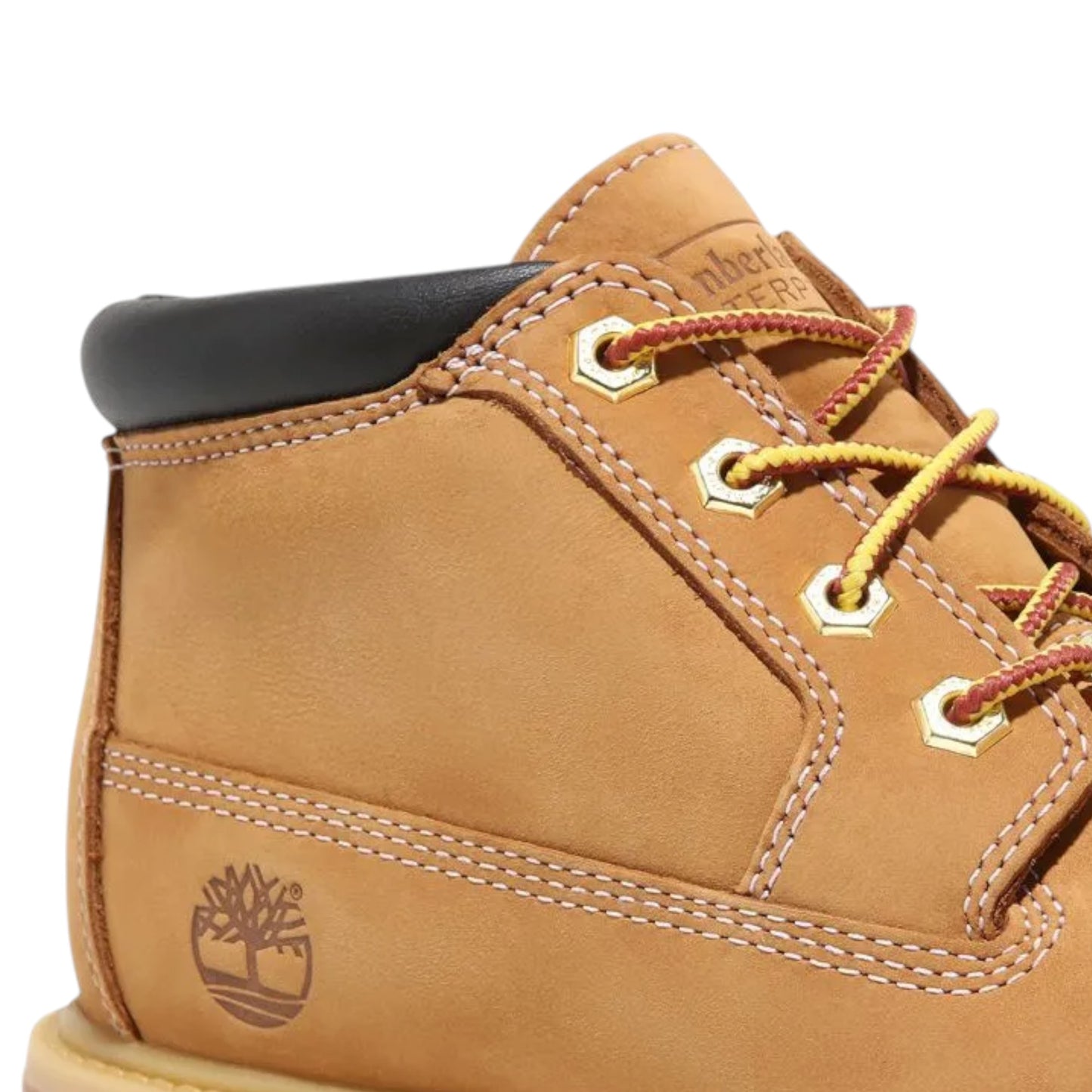 Womens Timberland Nellie Chukka Double Wide Boots Wheat Nubuck