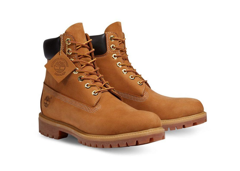 Timberland Mens 6-Inch Premium Rust Nubuck Waterproof Boots