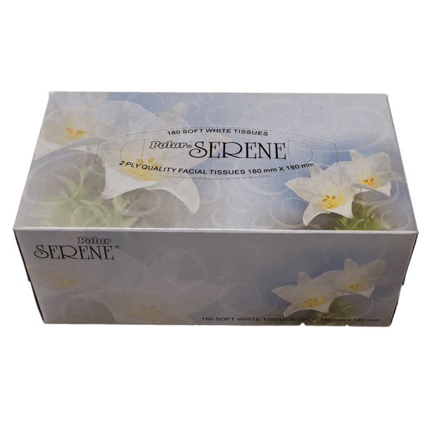 48 X Quality Tissue Boxes - 180 Facial Tissues 2 Ply