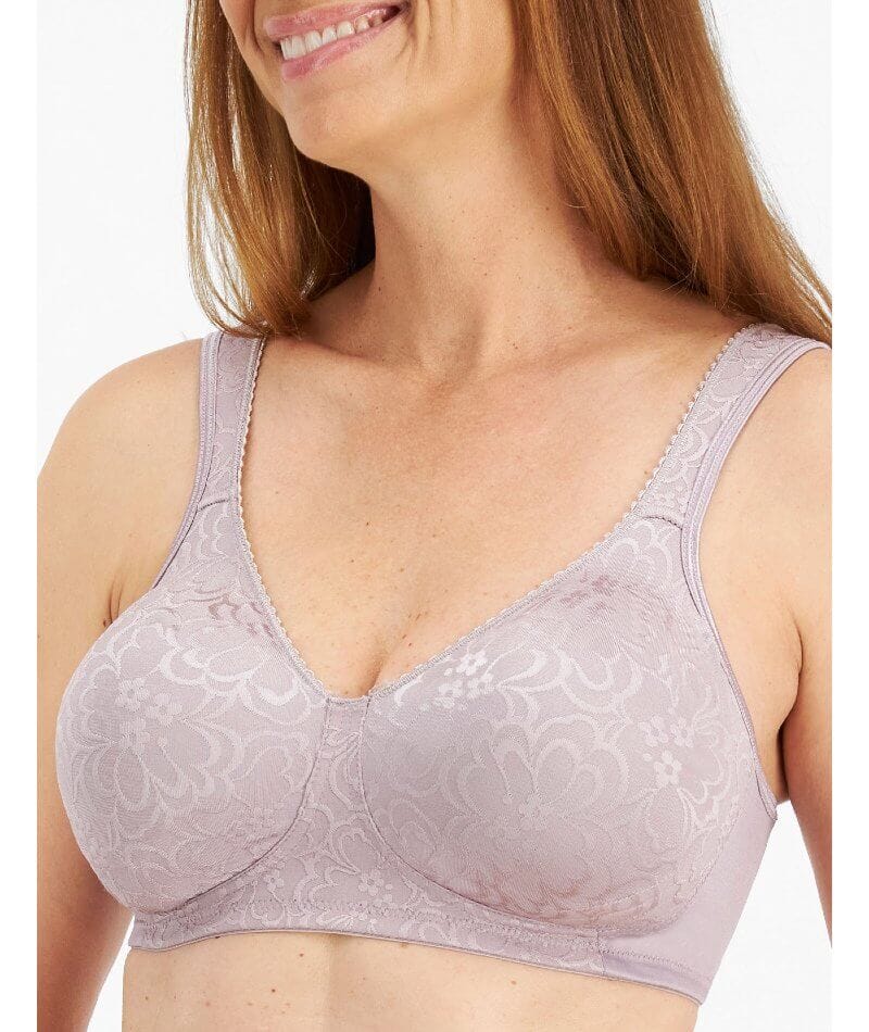 Playtex Womens Ultimate Lift & Support Wire-Free Bra 2-Pack - Nude/Warm Steel