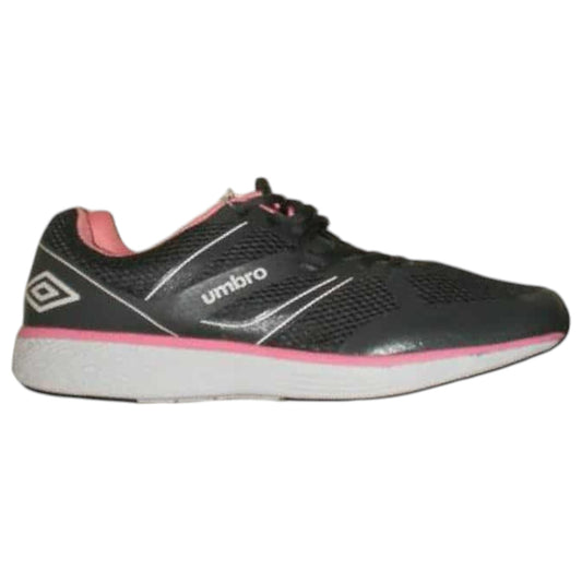 Womens Umbro Enim Shoes Dark Grey / Coral
