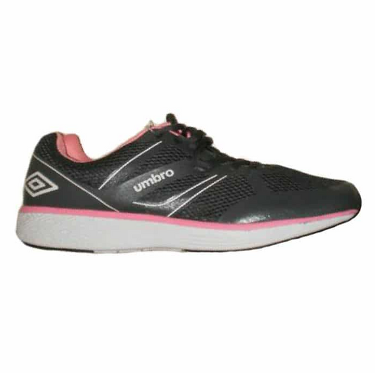 Womens Umbro Enim Shoes Dark Grey / Coral