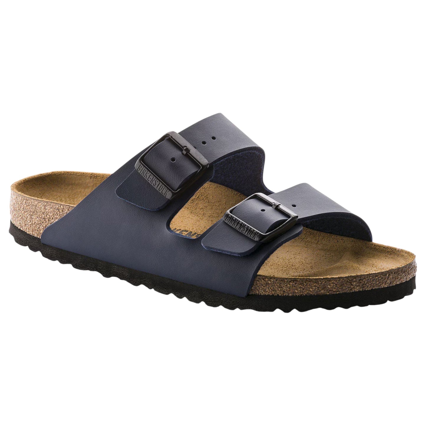 Womens Birkenstock Arizona Birko-Flor Sandals Blue
