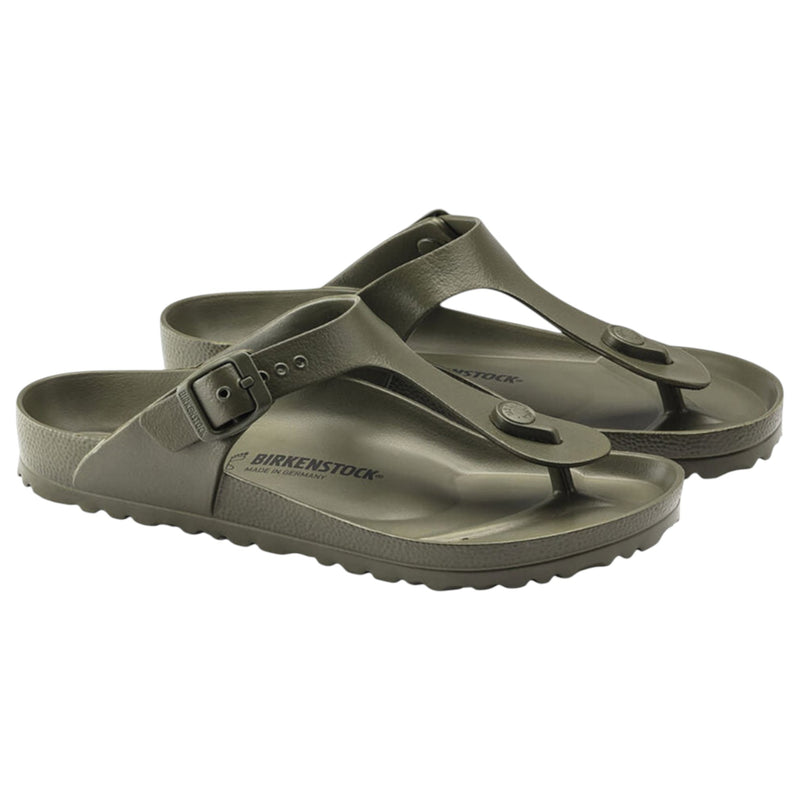 Unisex Adults Birkenstock Gizeh EVA Sandals Khaki