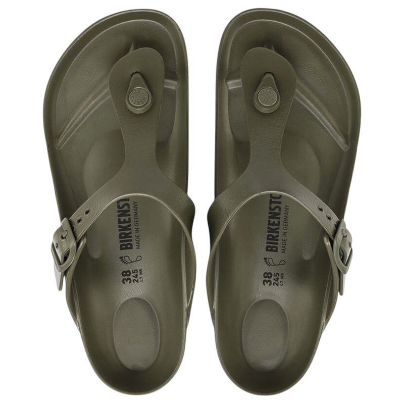 Unisex Adults Birkenstock Gizeh EVA Sandals Khaki