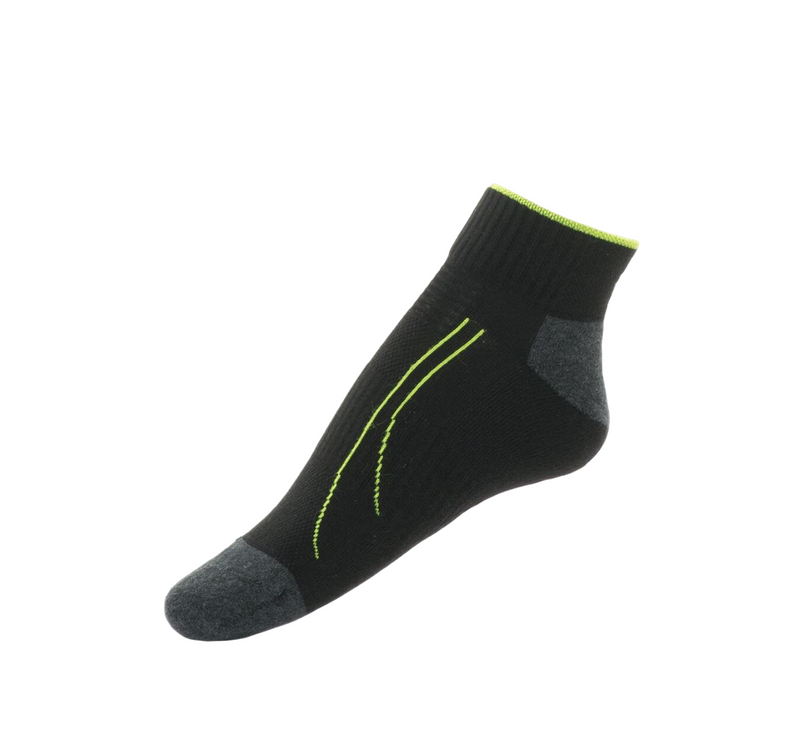 20 X Unisex Puma Performance Training Quarter Crew Black Socks