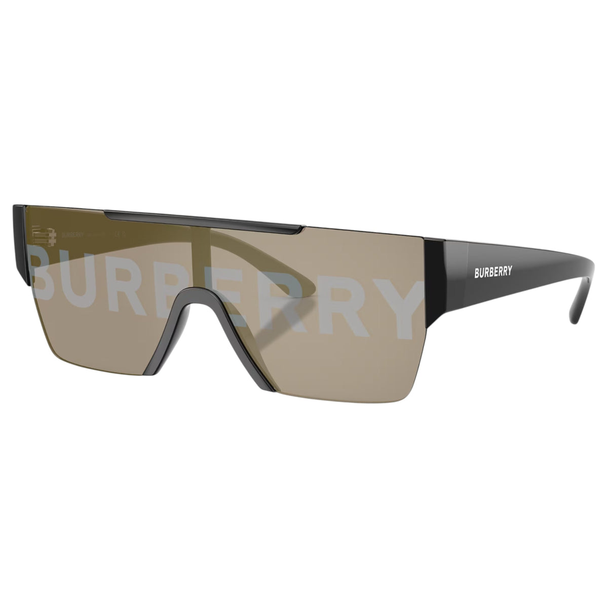 Unisex Adults Burberry BE4291 Sunglasses Black/Grey Tampo