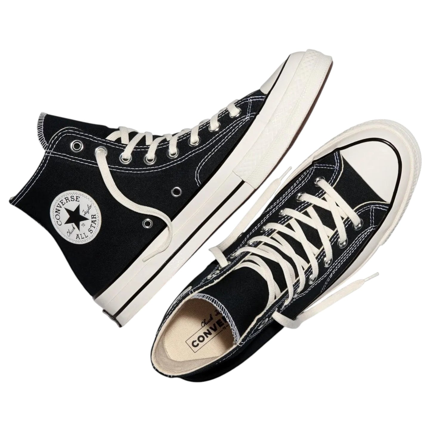 Unisex Adults Converse Chuck 70 High Top High Top Shoes Black