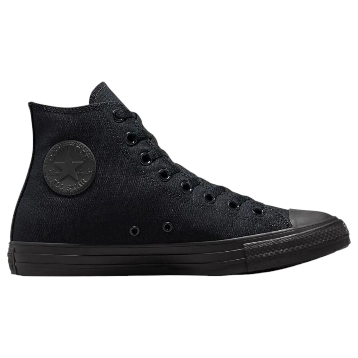 Unisex Adults Converse Chuck Taylor All Star High Top Shoes Black Monochrome