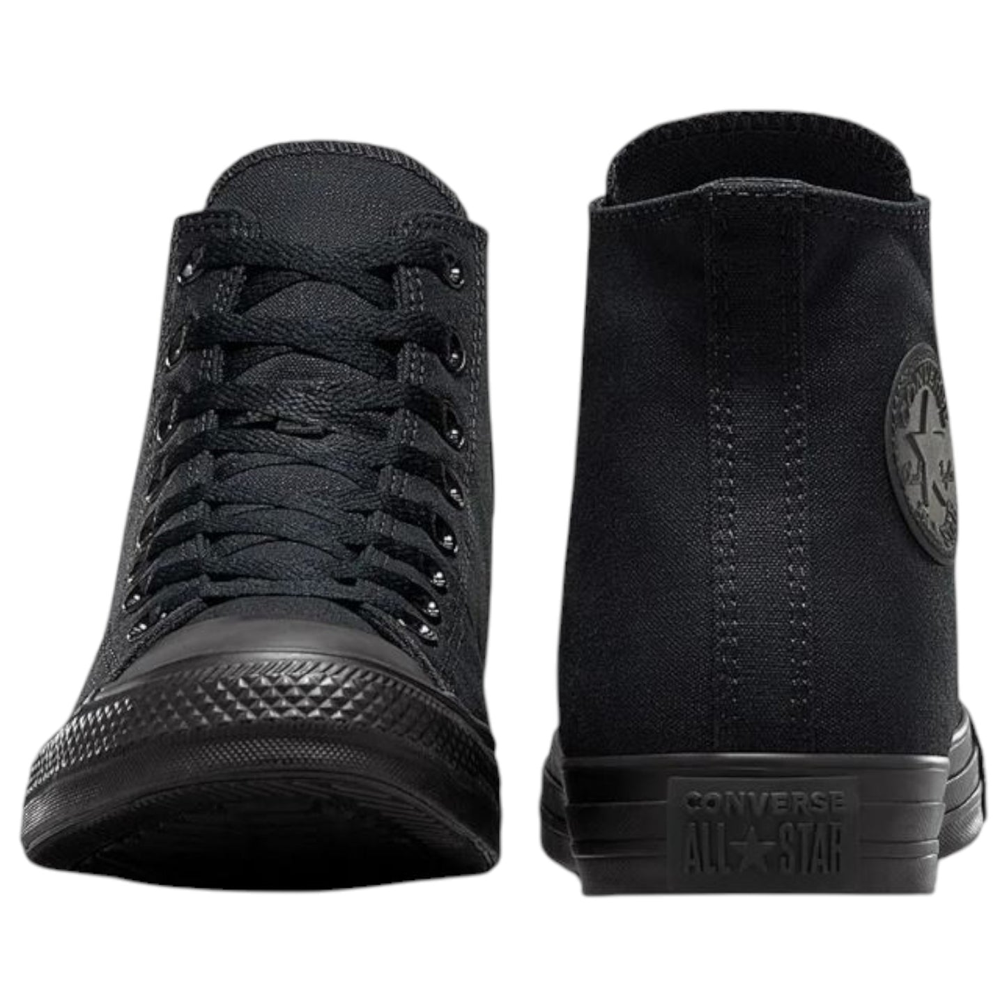 Unisex Adults Converse Chuck Taylor All Star High Top Shoes Black Monochrome