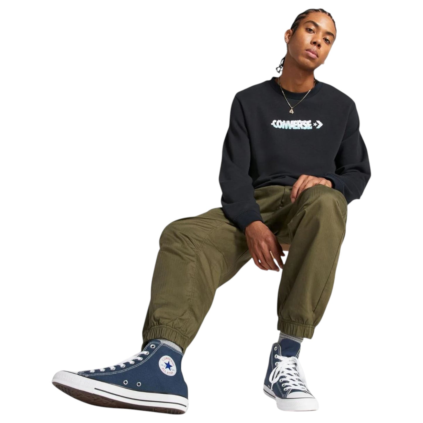 Unisex Adults Converse Chuck Taylor All Star High Top Shoes Navy