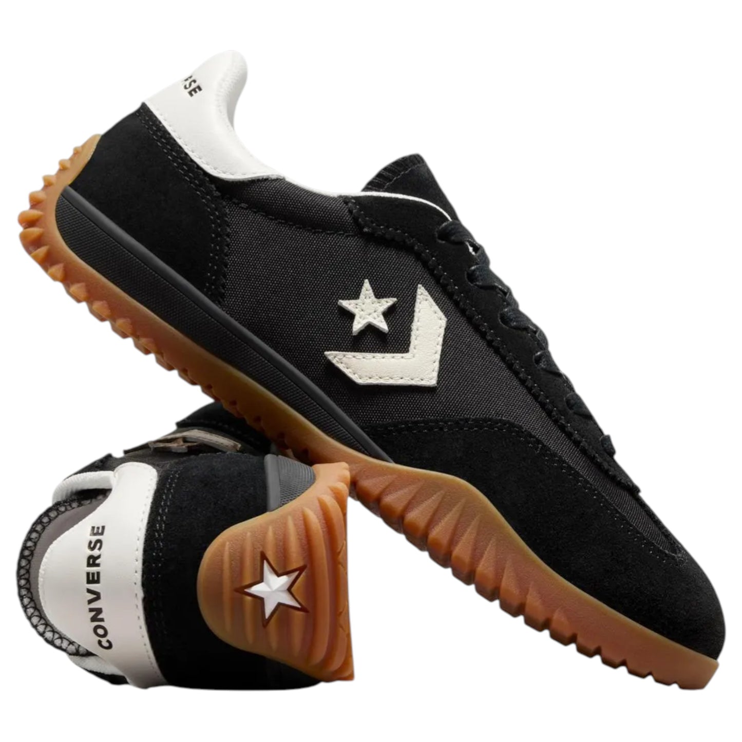 Unisex Adults Converse Run Star Trainer Low Top Shoes Black/Egret/Honey