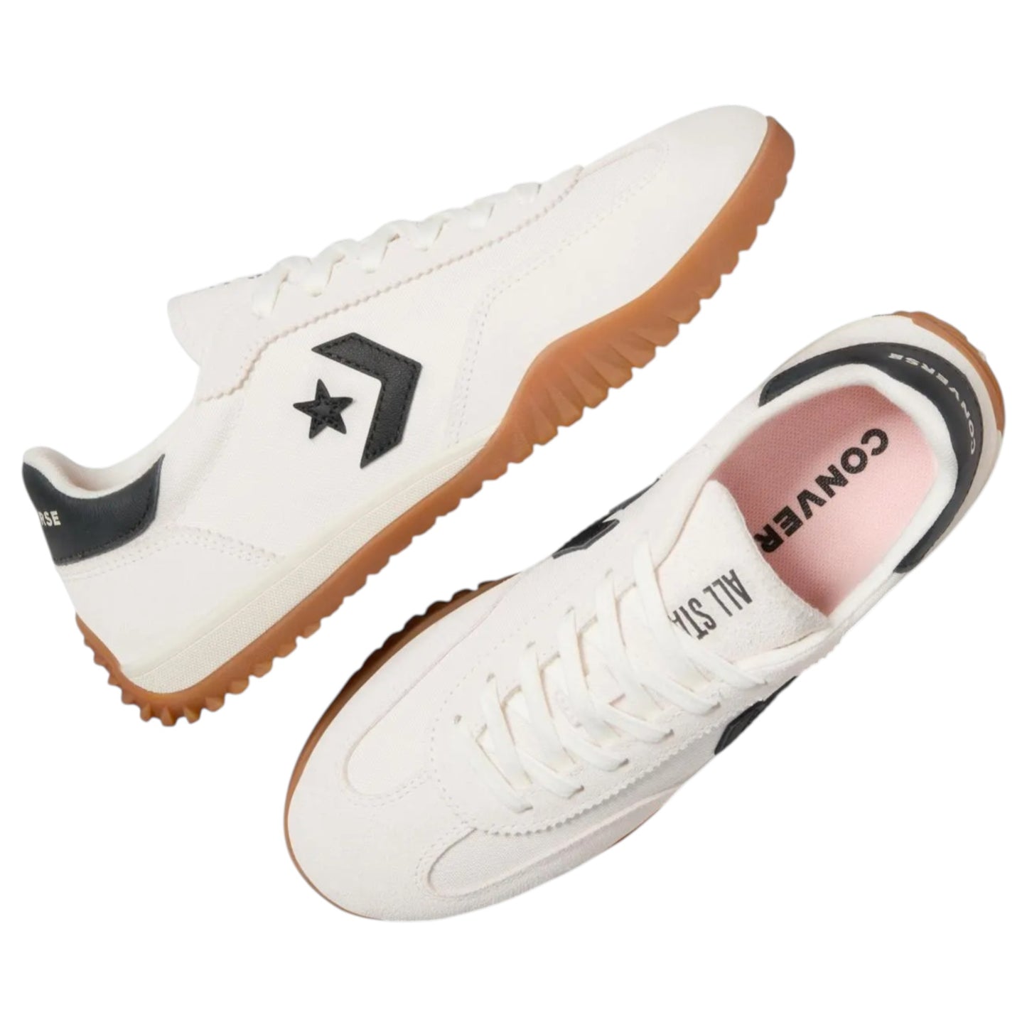 Unisex Adults Converse Run Star Trainer Low Top Shoes Egret/Black/Honey