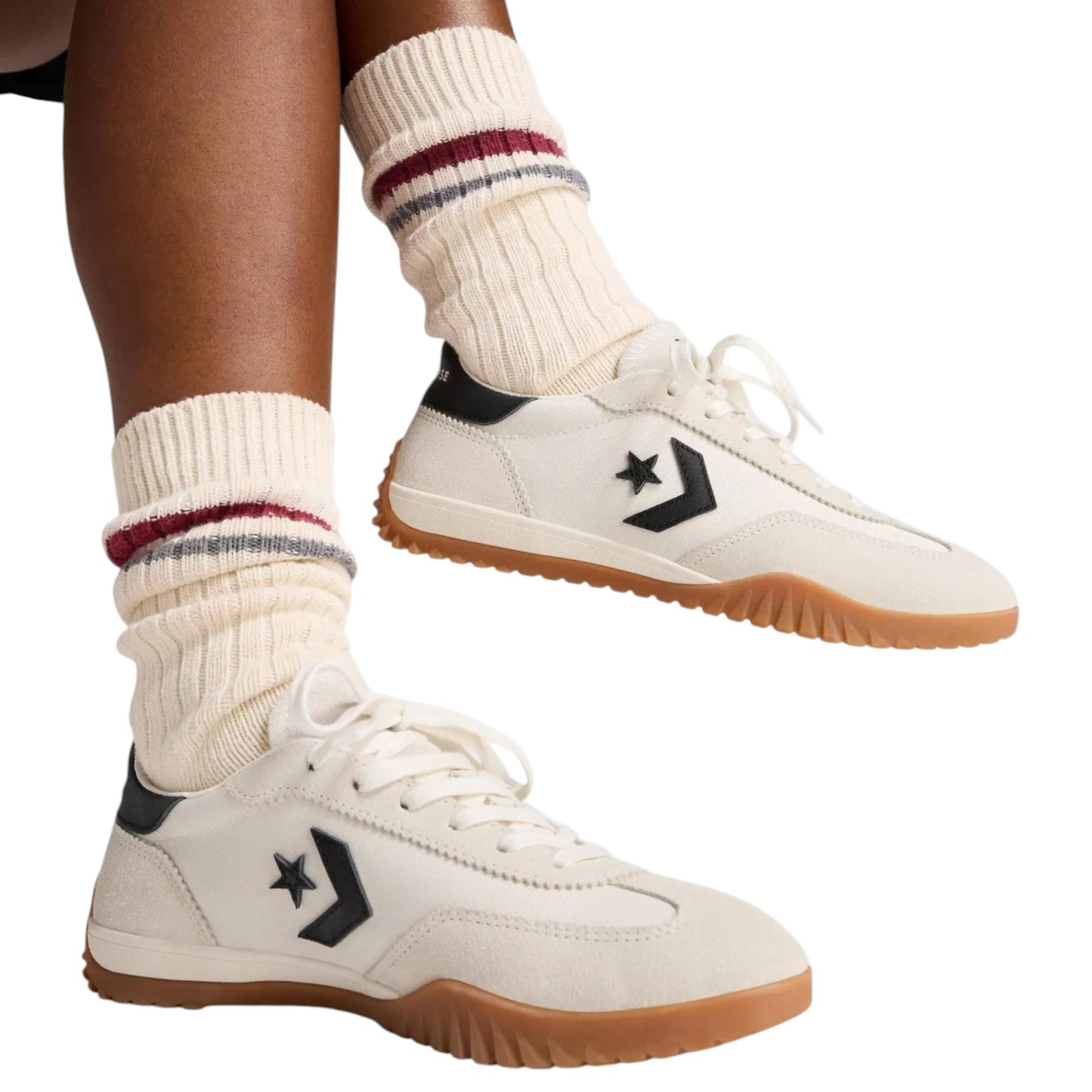 Unisex Adults Converse Run Star Trainer Low Top Shoes Egret/Black/Honey