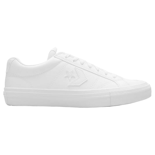 Unisex Adults Converse Sport Casual Faux Leather High Top Shoes White