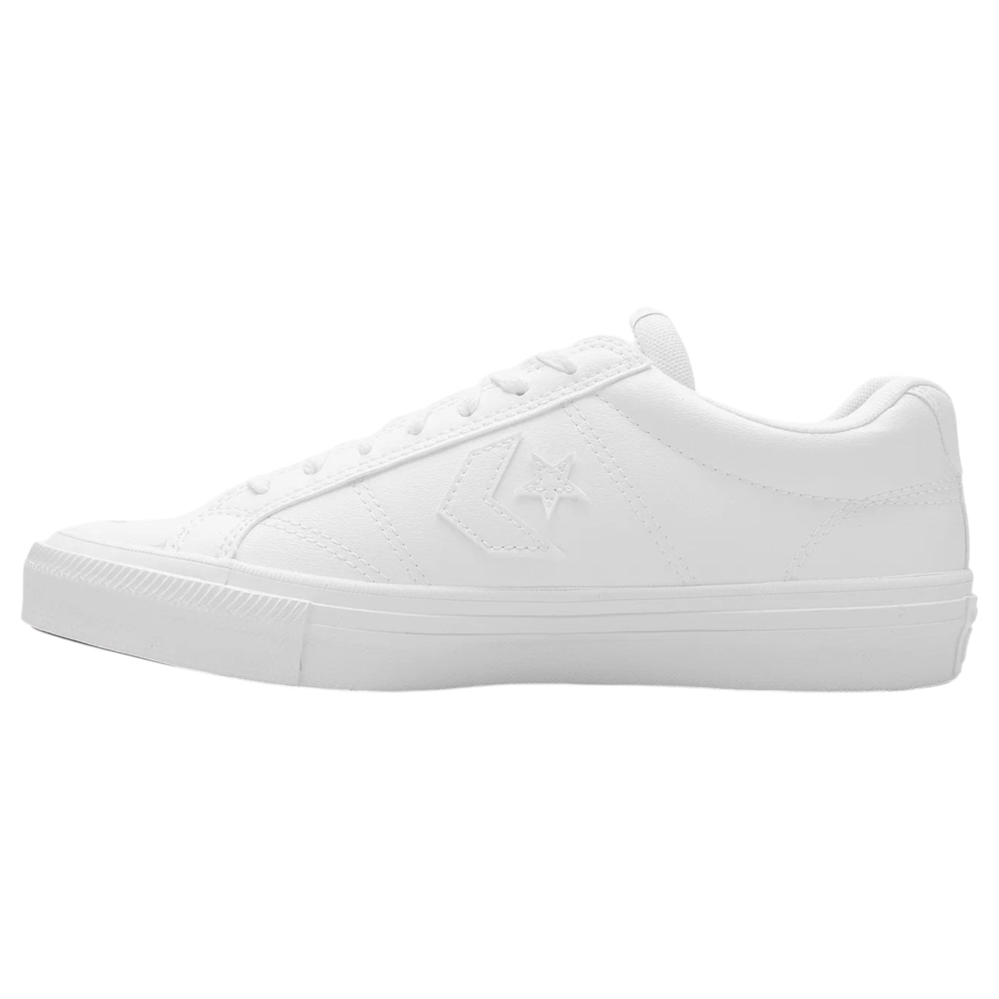 Unisex Adults Converse Sport Casual Faux Leather High Top Shoes White