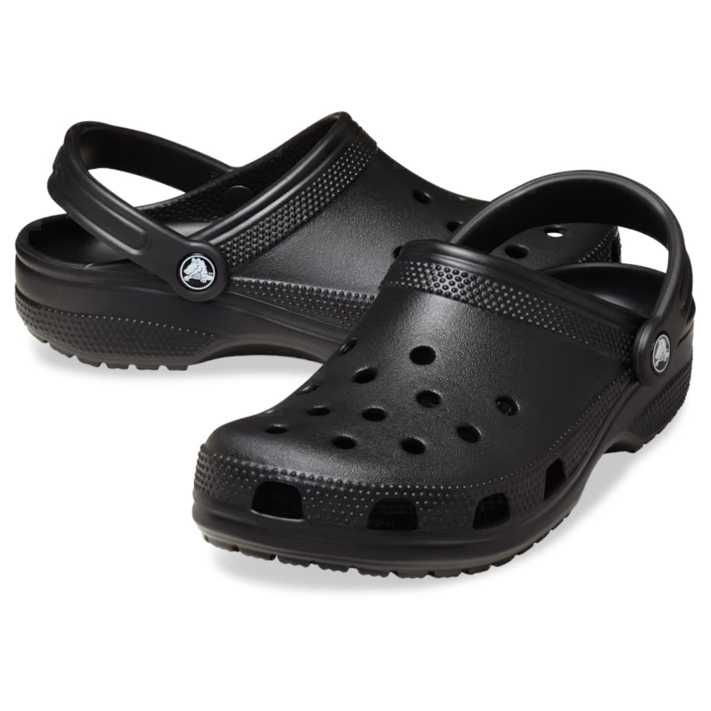 Mens Crocs Classic Clog Sandals Black