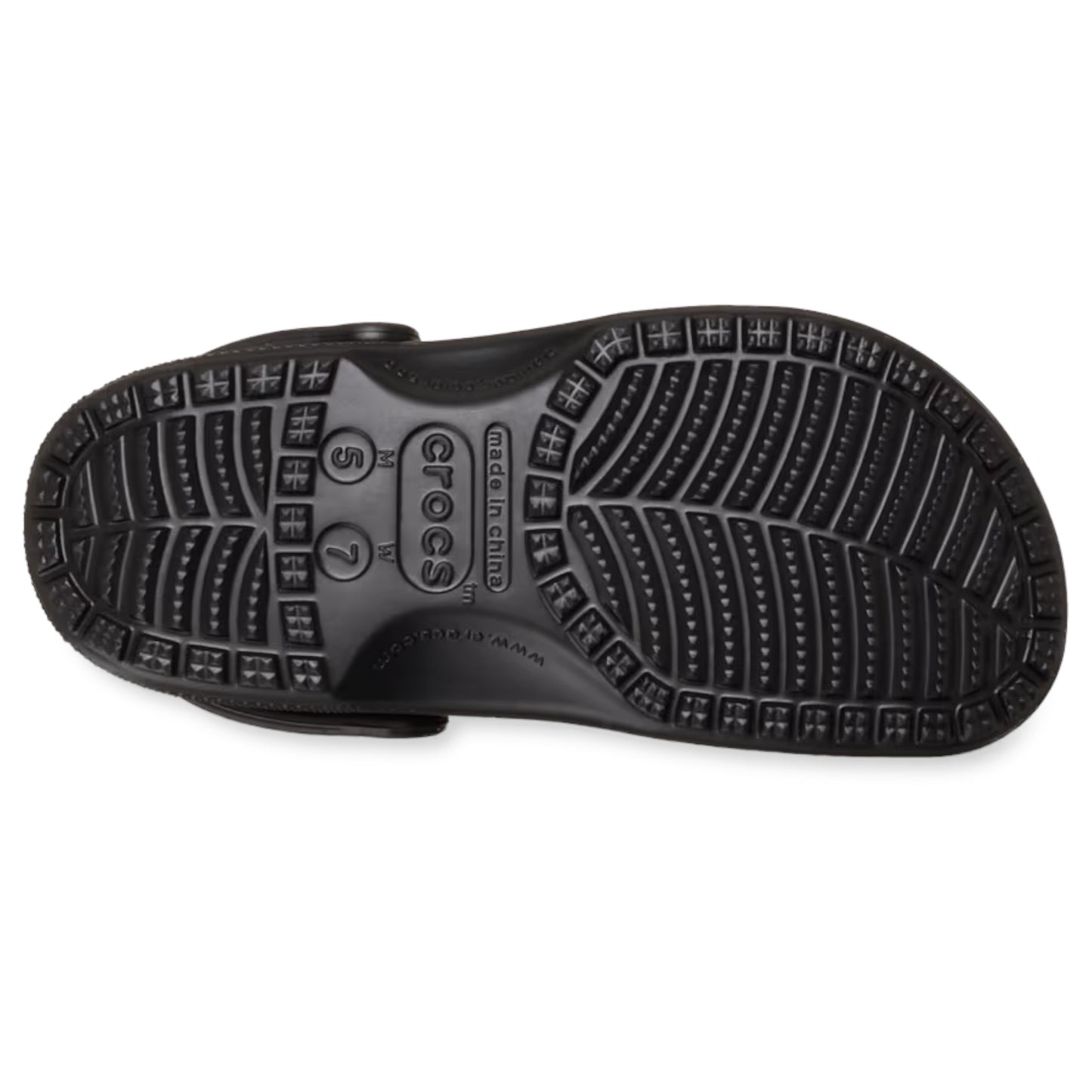Mens Crocs Classic Clog Sandals Black