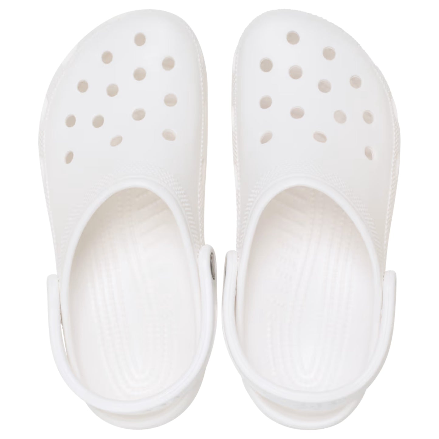 Mens Crocs Classic Clog Sandals White