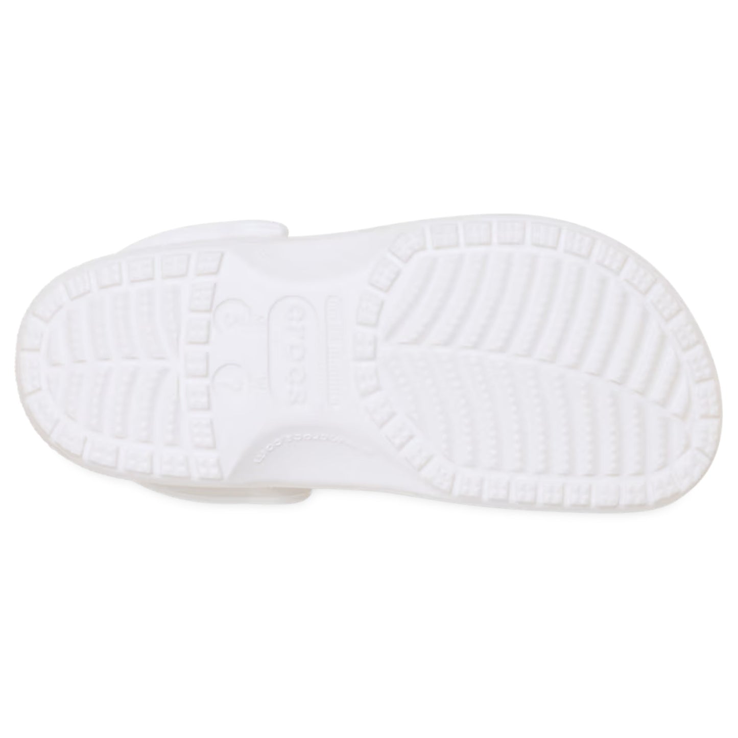 Mens Crocs Classic Clog Sandals White