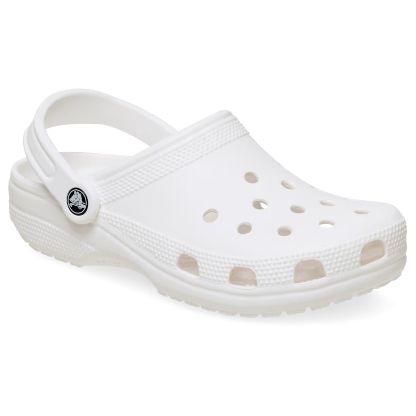 Mens Crocs Classic Clog Sandals White