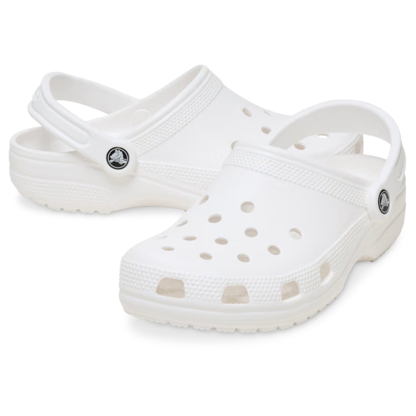 Mens Crocs Classic Clog Sandals White