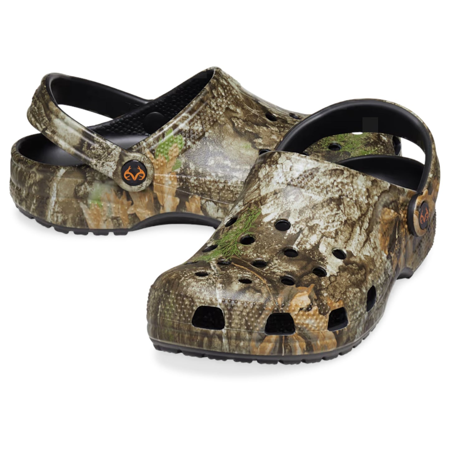 Mens Crocs Realtree APX Classic Clog Sandals Camo