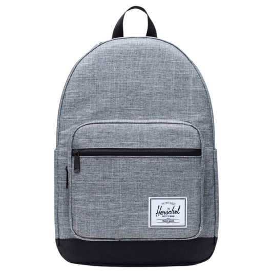 Unisex Adults Herschel Pop Quiz 25L Backpack Raven Crosshatch