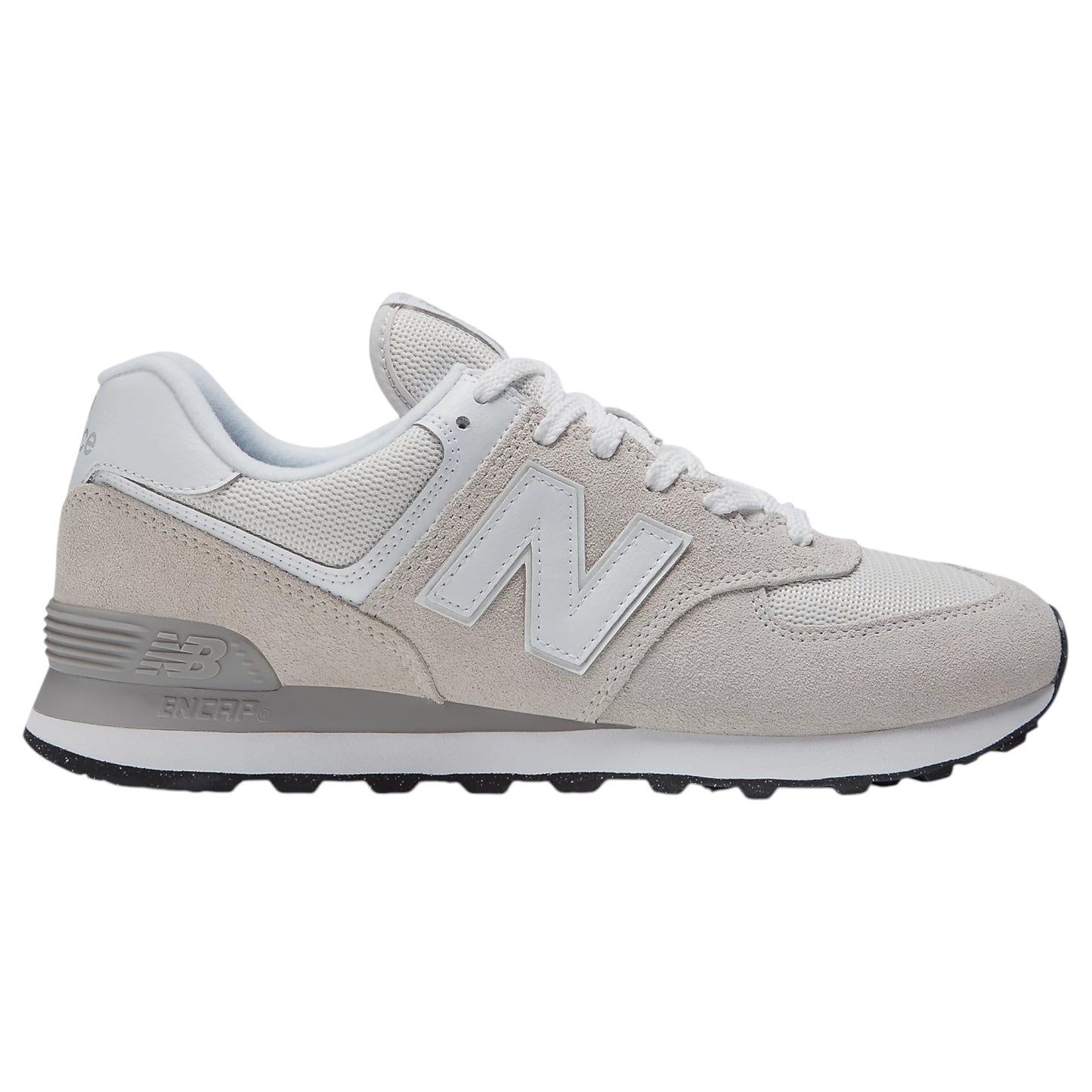 Mens New Balance 574 Shoes Beige/Grey