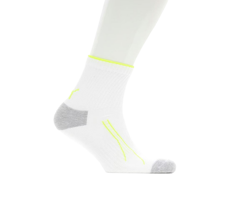 2 x Unisex Puma Performance Training Quarter Crew White Socks