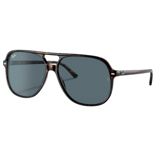Unisex Adults Ray-Ban Bill RB2198 Sunglasses Polished Havana/ Blue