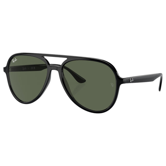Unisex Adults Ray-Ban RB4376 Sunglasses Polished Black/ Dark Green