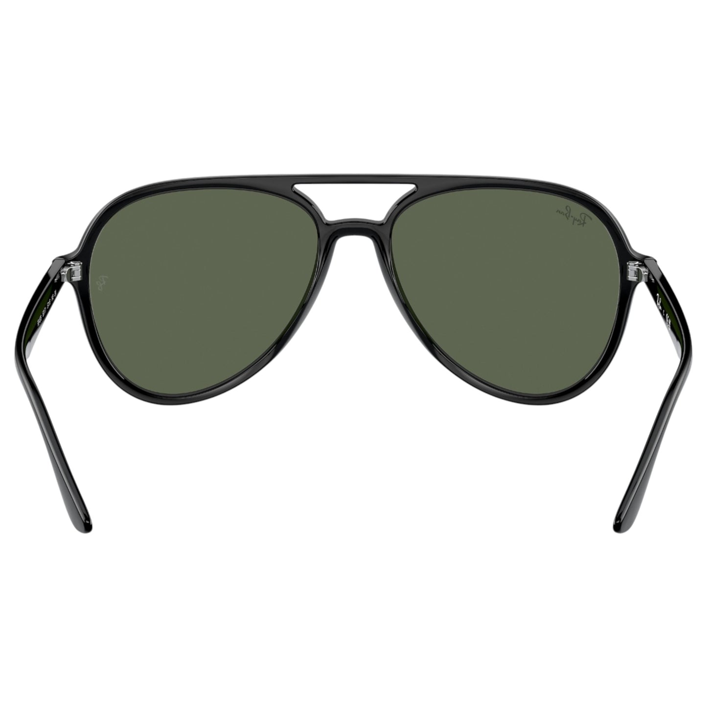 Unisex Adults Ray-Ban RB4376 Sunglasses Polished Black/ Dark Green