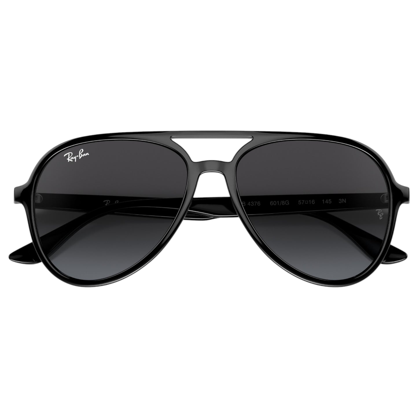 Unisex Adults Ray-Ban RB4376 Sunglasses Polished Black/ Grey