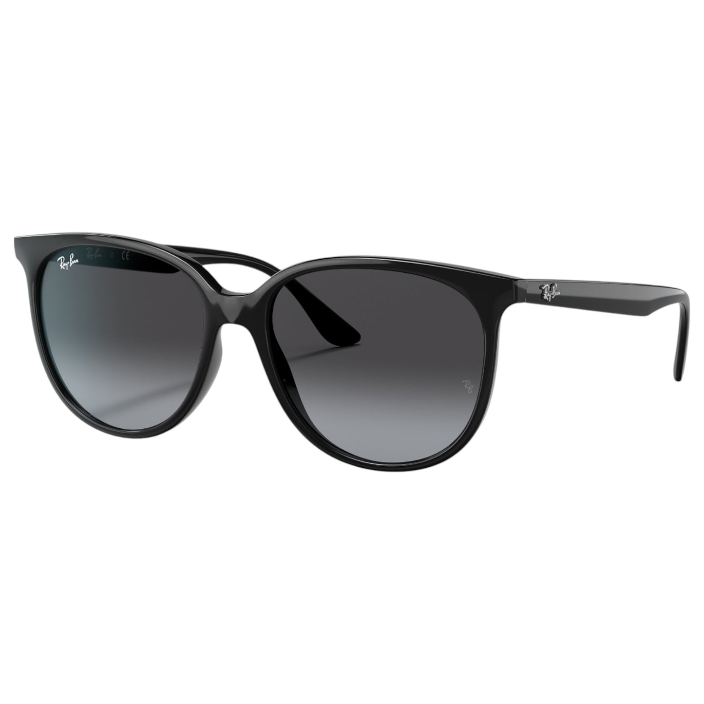 Unisex Adults Ray-Ban RB4378 Sunglasses Polished Black/ Grey