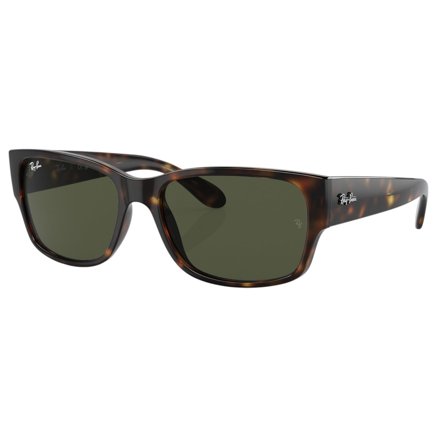 Unisex Adults Ray-Ban RB4388 Sunglasses Polished Havana/ Green