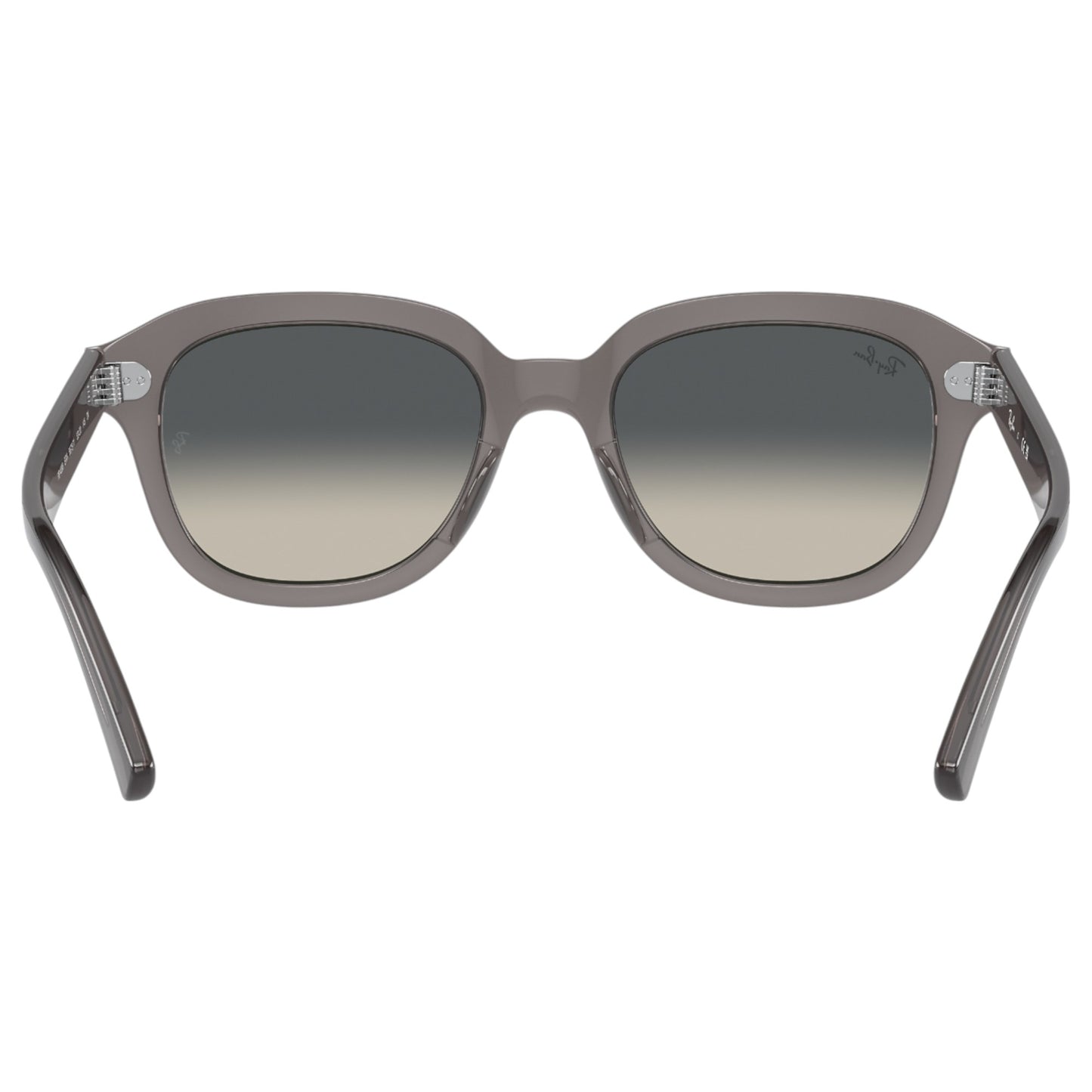 Unisex Adults Ray-Ban Erik RB4398 Sunglasses Polished Opal Dark Grey