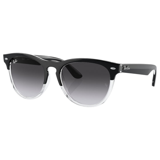 Unisex Adults Ray-Ban Iris RB4471 Sunglasses Transparent/ Grey Sunnies