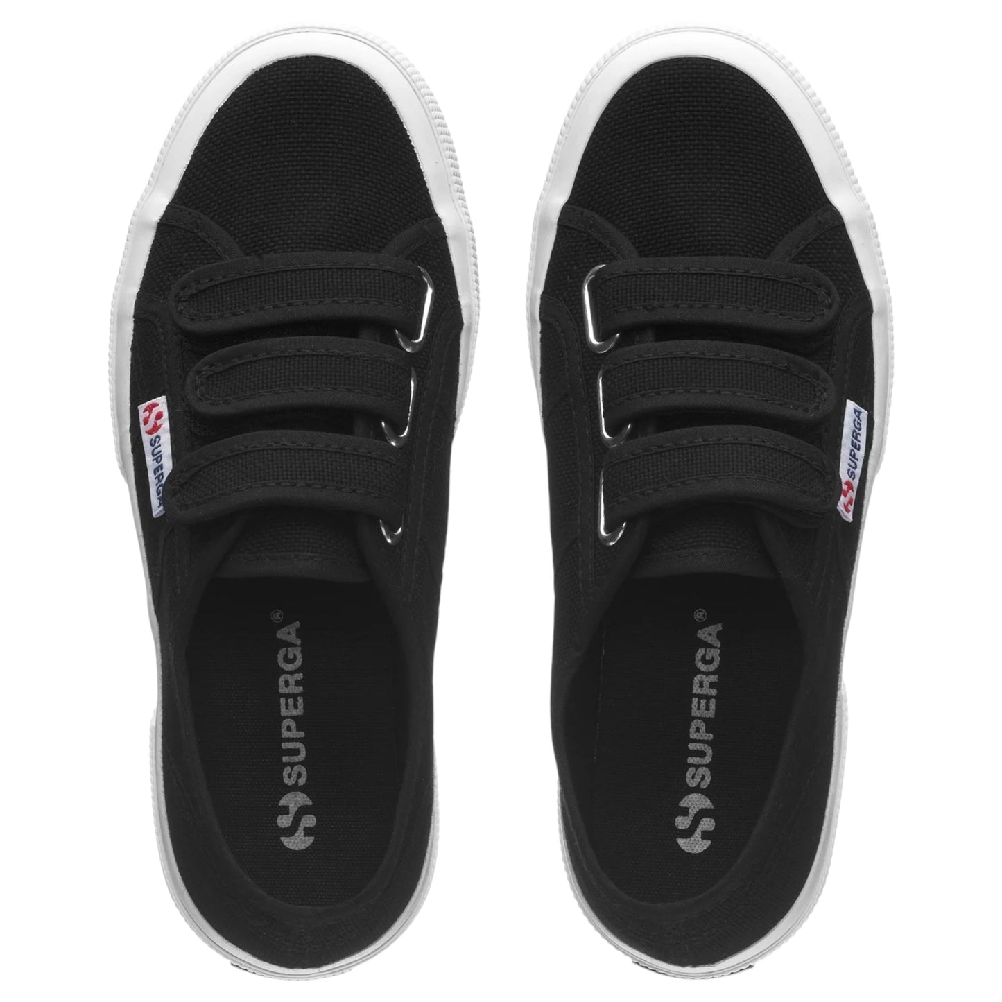 Unisex Adults Superga 2750 Cotu Classic Shoes White/Black