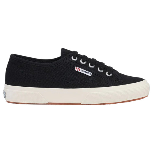 Unisex Adults Superga 2750 Cotu Classic Shoes Black/Cream