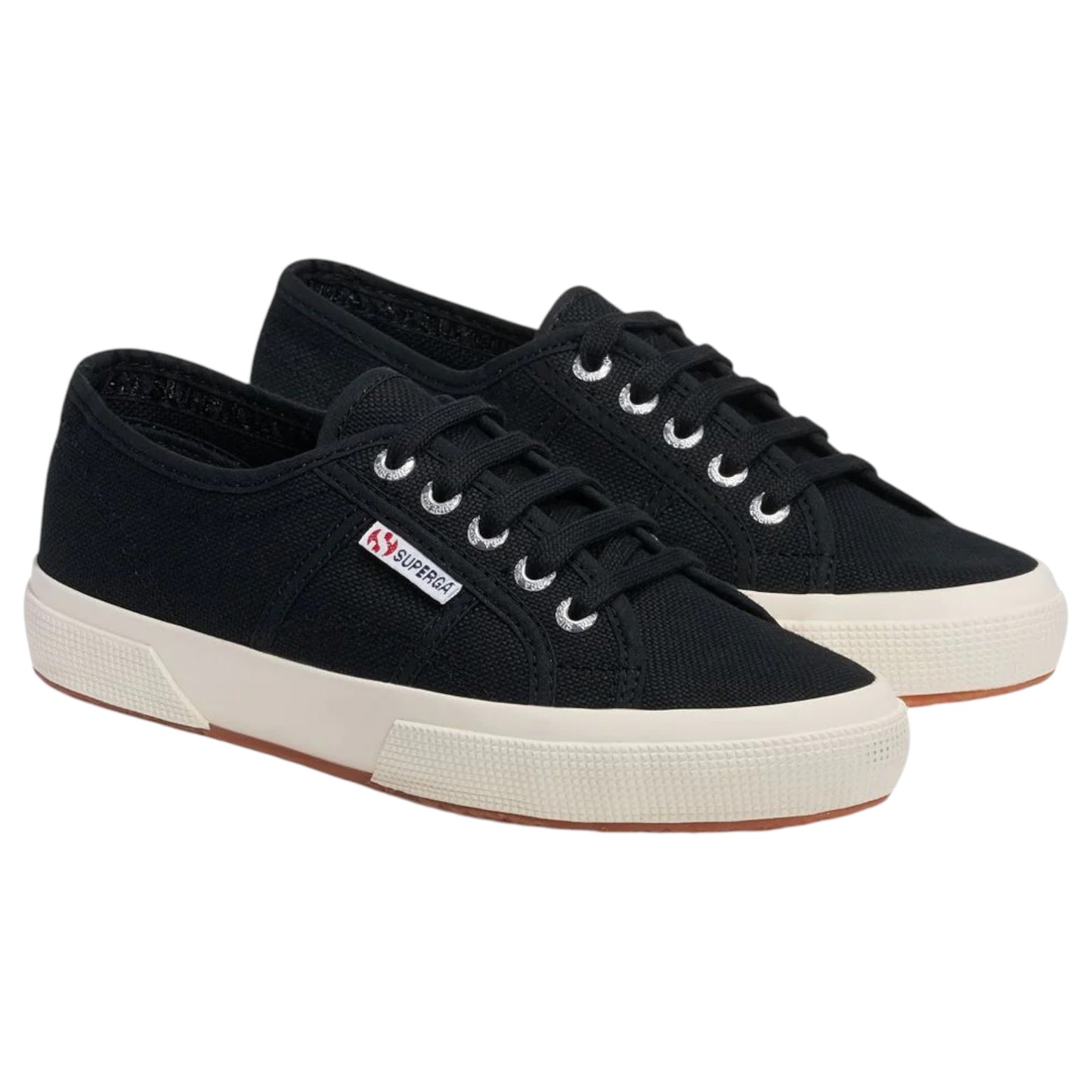 Unisex Adults Superga 2750 Cotu Classic Shoes Black/Cream