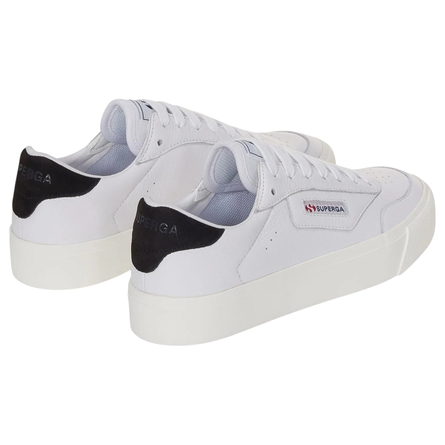 Unisex Adults Superga 2750 Cotu Classic Shoes White/Black