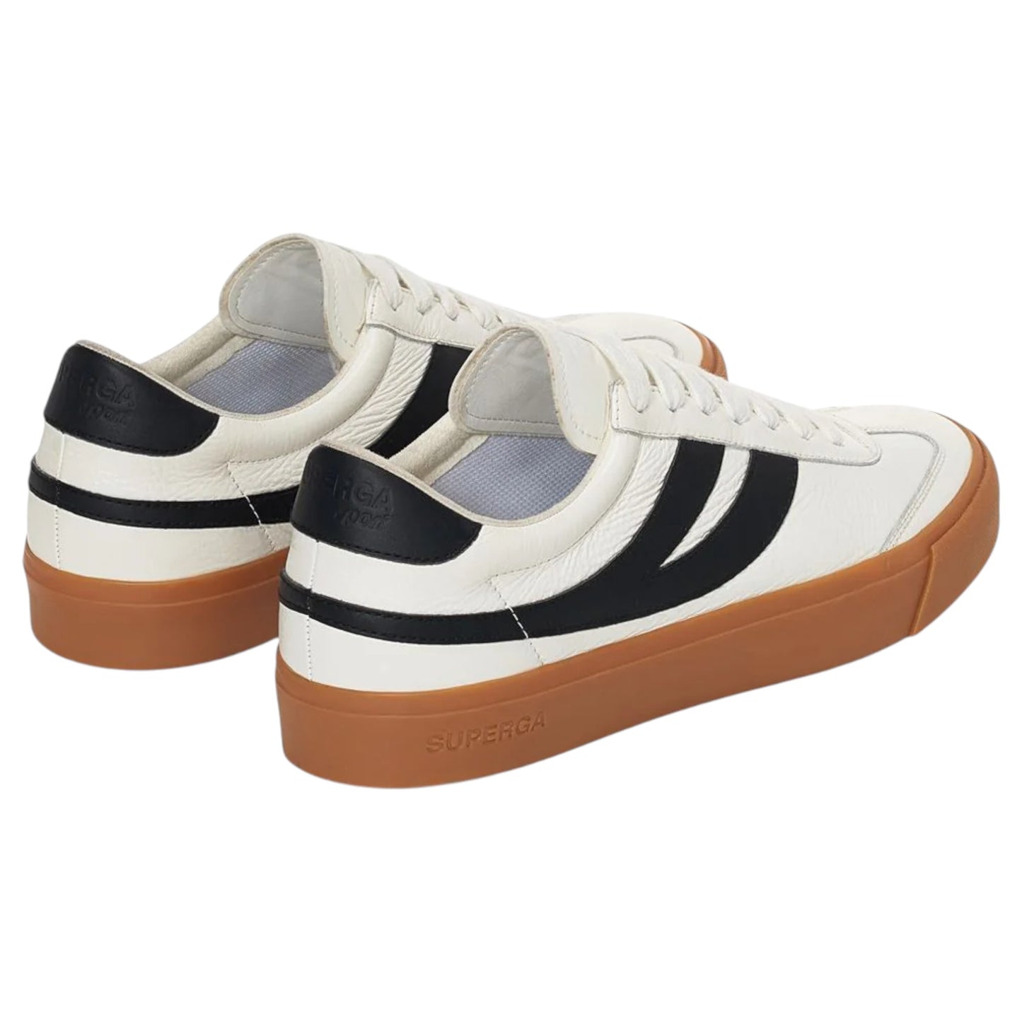 Unisex Adults Superga 2750 Cotu Classic Shoes White/Black