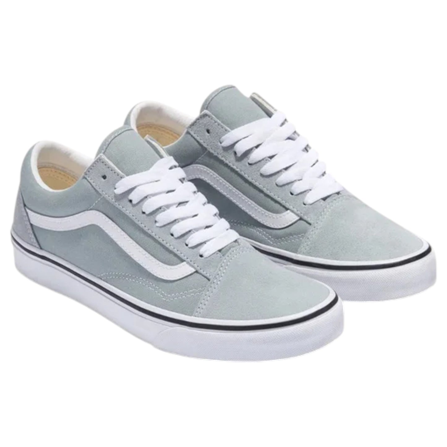 Mens Vans Old Skool Shoes Grey