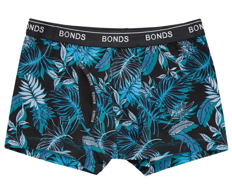 8 x Bonds Boys Kids Underwear Trunks Boxer Teal Pack