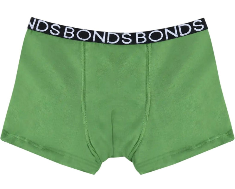 Bonds Boys Kids Underwear 3 Pairs Trunks Boyleg Boxer Shorts Atv Action
