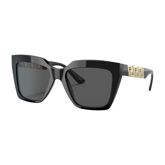 Womens Versace VE4418 Sunglasses Black/Dark Grey