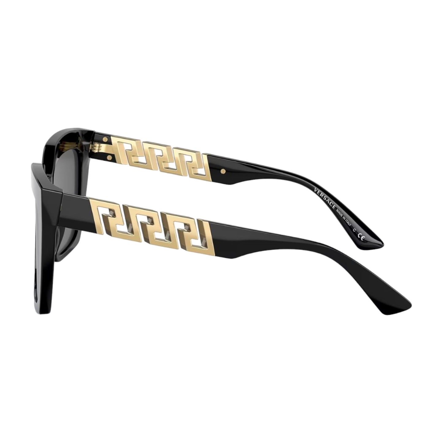 Womens Versace VE4418 Sunglasses Black/Dark Grey