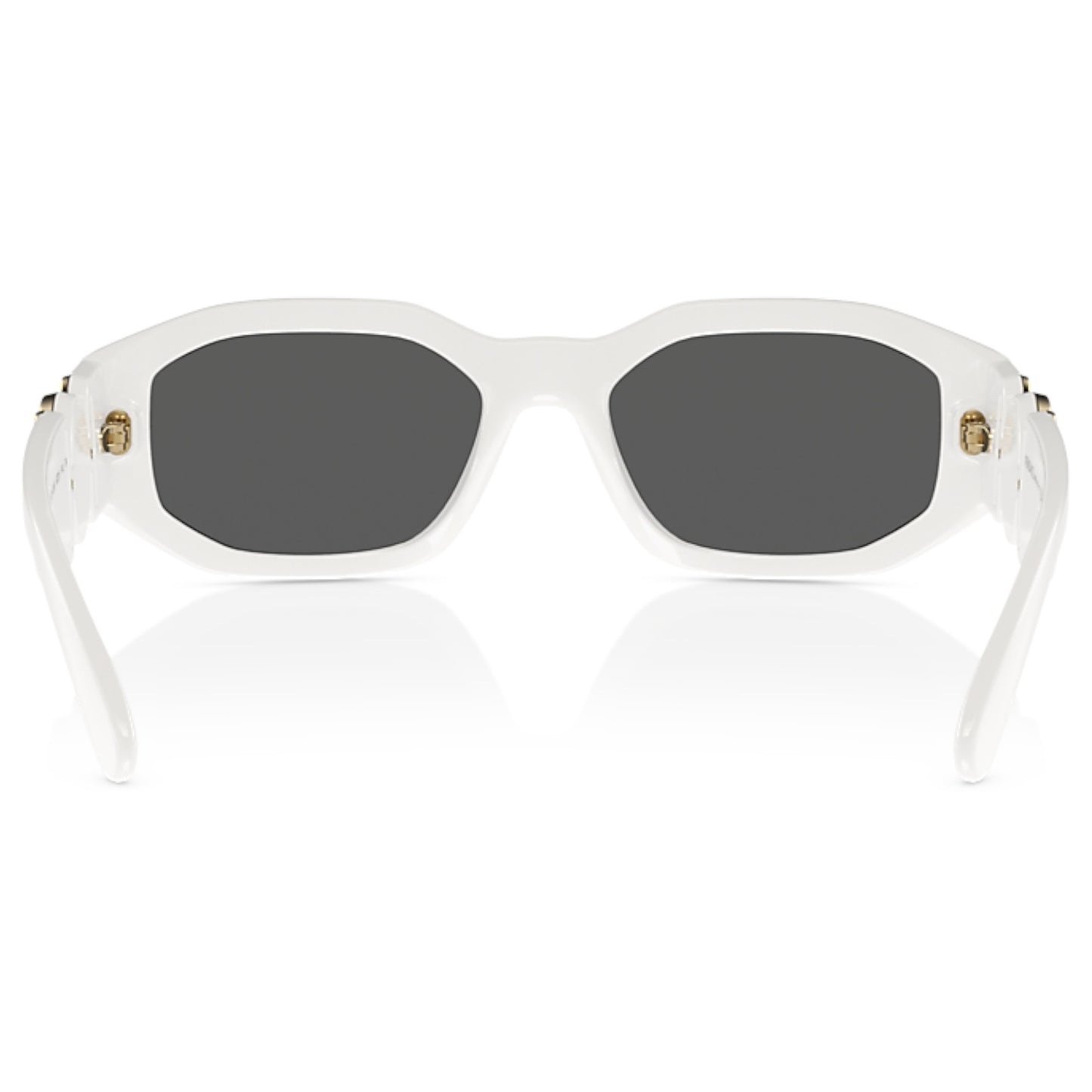 Unisex Versace Ve4361 401/87 Black Irregular Dark Grey Sunglasses